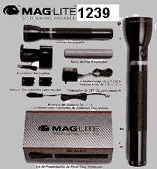 Linterna Maglite con bateria recargable y accesorios